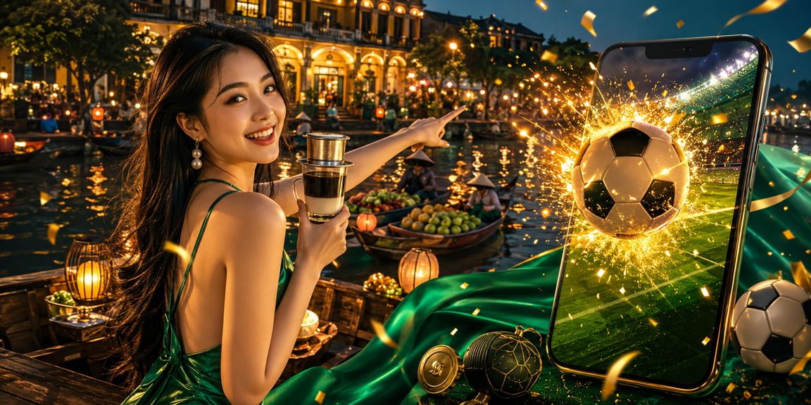 Người dùng tại Sài Gòn mở casino di động trong không gian cà phê